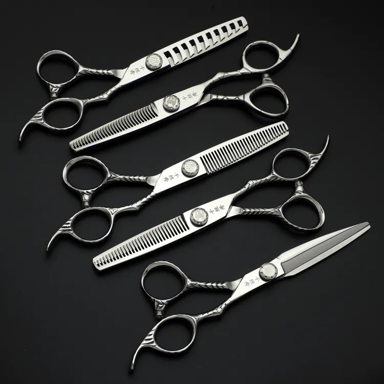 高端发型师专用剪刀理发店专业理发剪平剪牙剪无痕牙剪理发师剪子