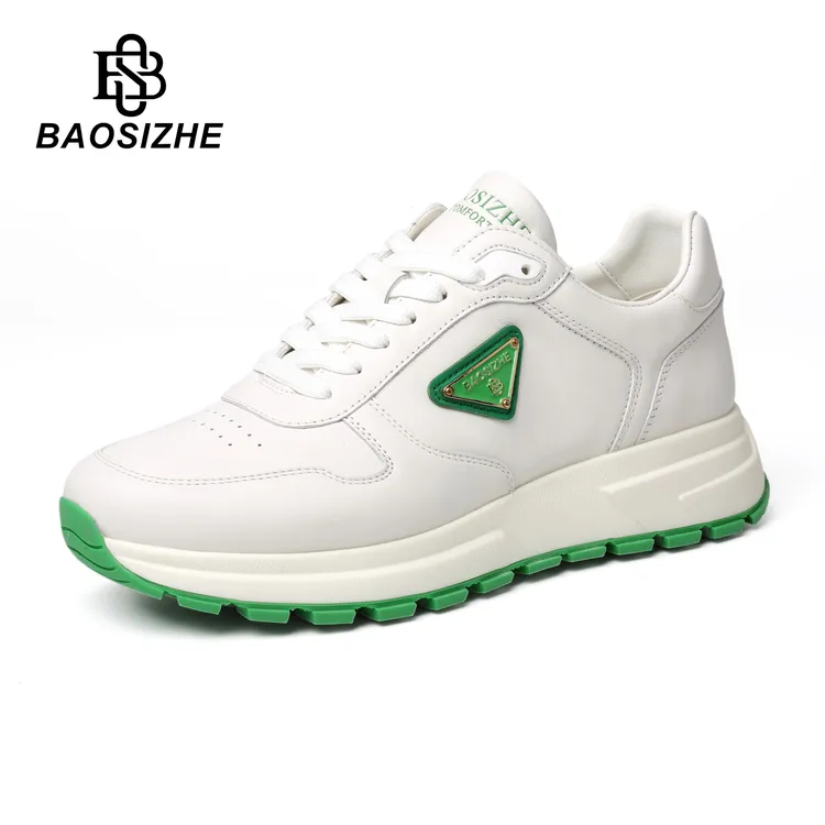 宝思哲男士商务皮鞋时尚百搭透气舒适潮流英伦春季黑色韩版商务鞋