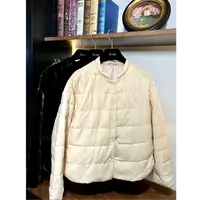 【柒格】90绒·绒面含桑蚕丝冬季时尚优雅百搭羽绒服外套