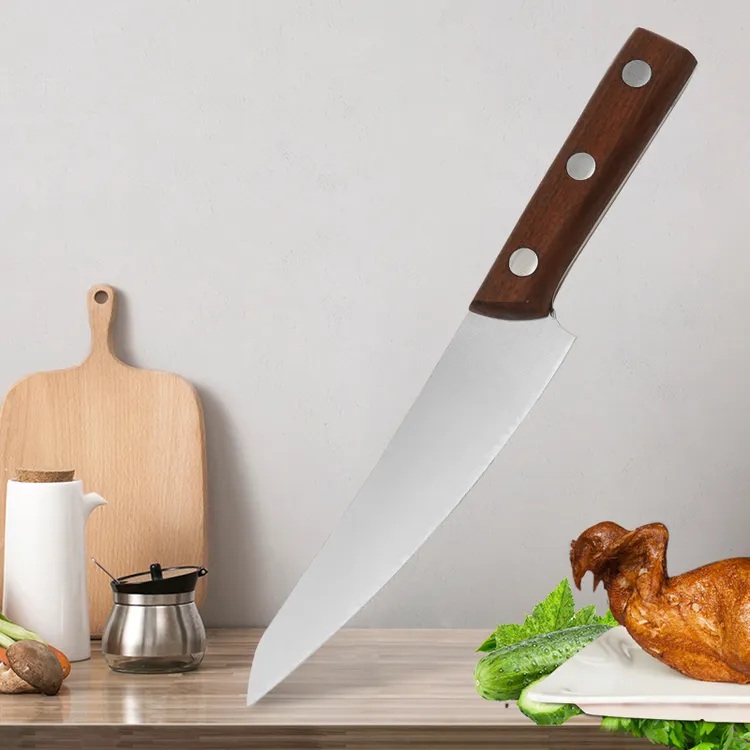 现货不锈钢水果刀家用削皮锋利厨房用厨师刀