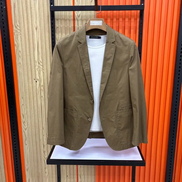 YP231913早春新款经典百搭高级感西服外套商务男装
