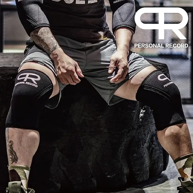 PR轮子哥健身护膝深蹲专业支撑大力士举重力量举装备健美训练套膝