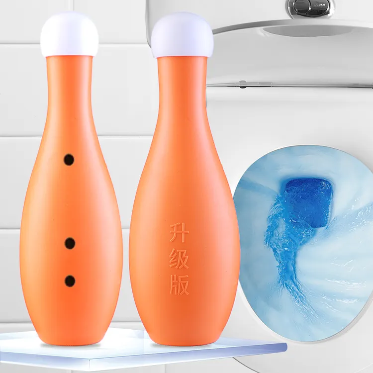 洁厕灵保龄球马桶清洁剂蓝泡泡洗卫生间液厕所留香清香家用