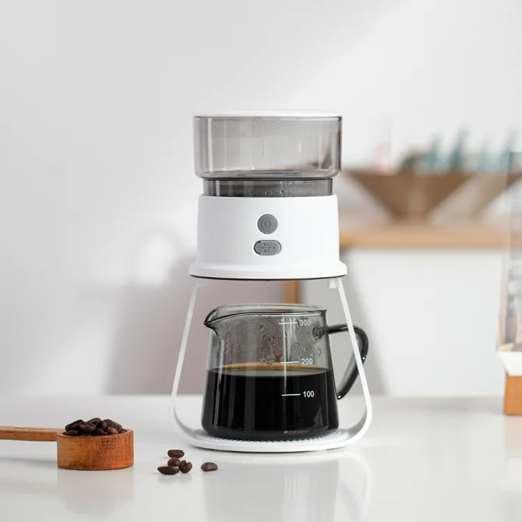 懒人泡茶壶2024新款全自动旋转茶具玻璃泡茶器办公便捷咖啡滴滤壶