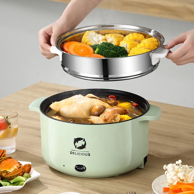 【工厂直营】3.0L多功能电煮锅电火锅煮饭火锅锅