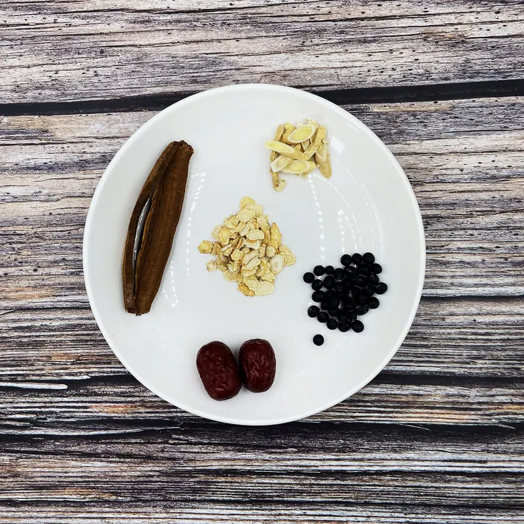 灵芝西洋参茶黑豆红枣黄芪组合炖汤煮水食用产品真材实料