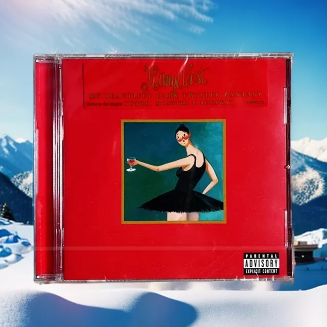侃爷 Kanye West My Beautiful Dark Twisted Fantasy CD音乐专辑