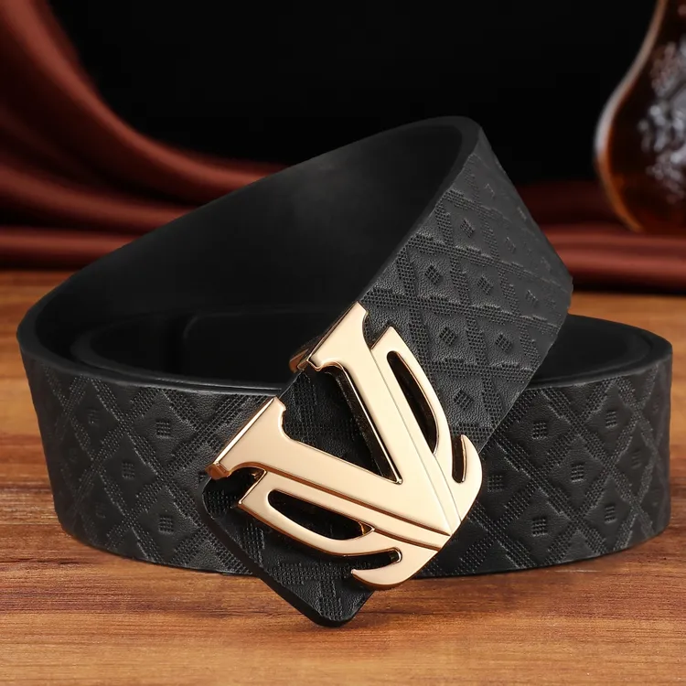 男款爆款2024年高级感正品时尚奢侈品牌潮流牛皮腰带真皮个性皮带