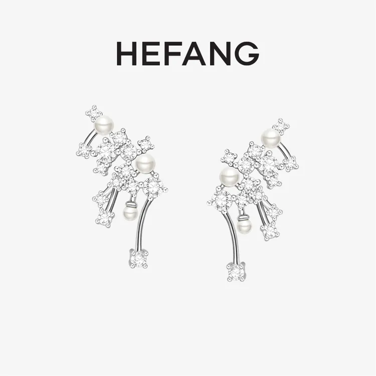  HEFANG 小星云耳环 轻奢时尚日常 生日礼物送女生商品图