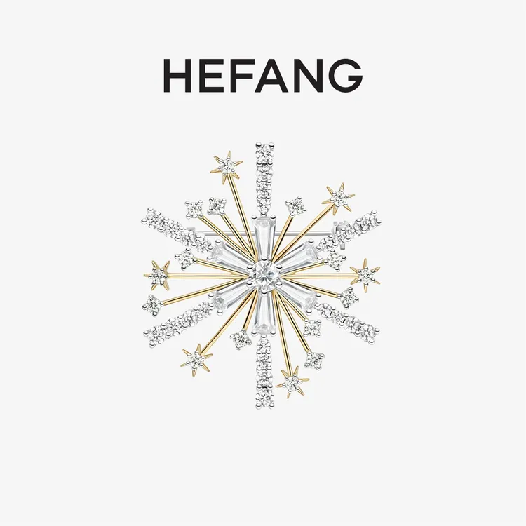 HEFANG花火胸针徽章胸花轻奢时尚原创设计