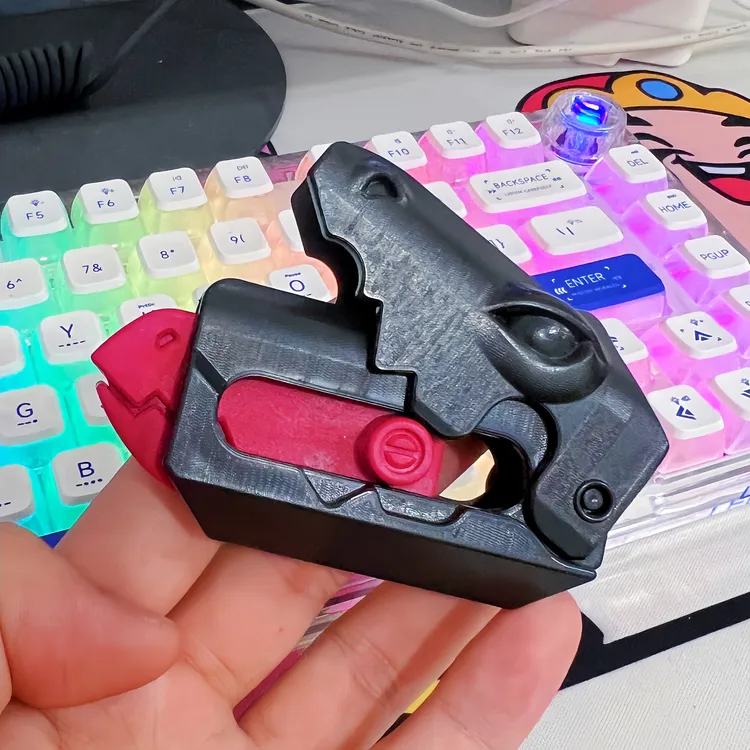 【首单1元】新款鳄鱼萝卜刀磨砂质感3d重力超顺滑正版解压玩具推荐