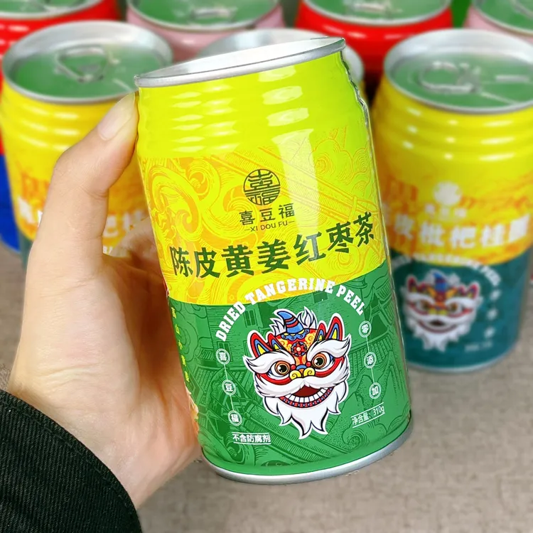 喜豆福 陈皮黄姜红枣茶【驱寒爽口】中式茶饮