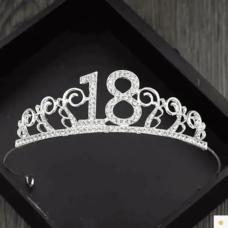 皇冠女十八岁生日礼物感18岁成人成年礼女生女神饰王冠