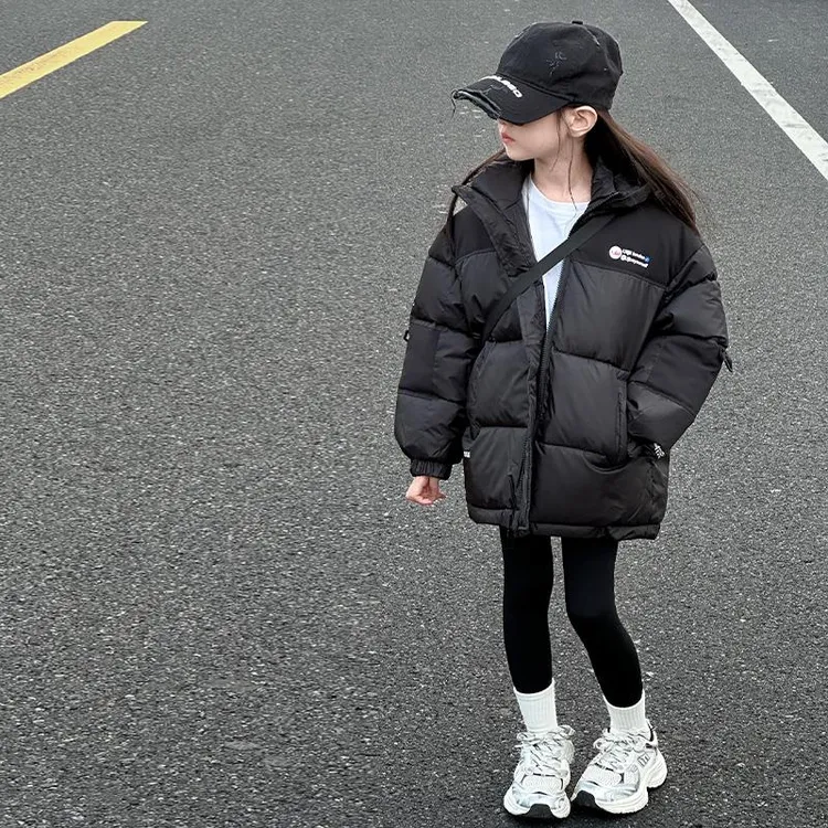 儿童棉服冬季2025新款女童冬装棉袄大童女孩洋气时髦秋冬加厚棉衣