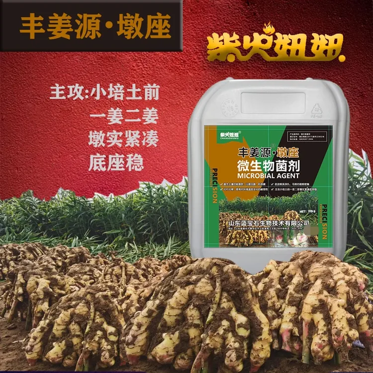 柴火妞妞微生物菌剂丰姜源•墩座 提苗壮棵20kg/桶