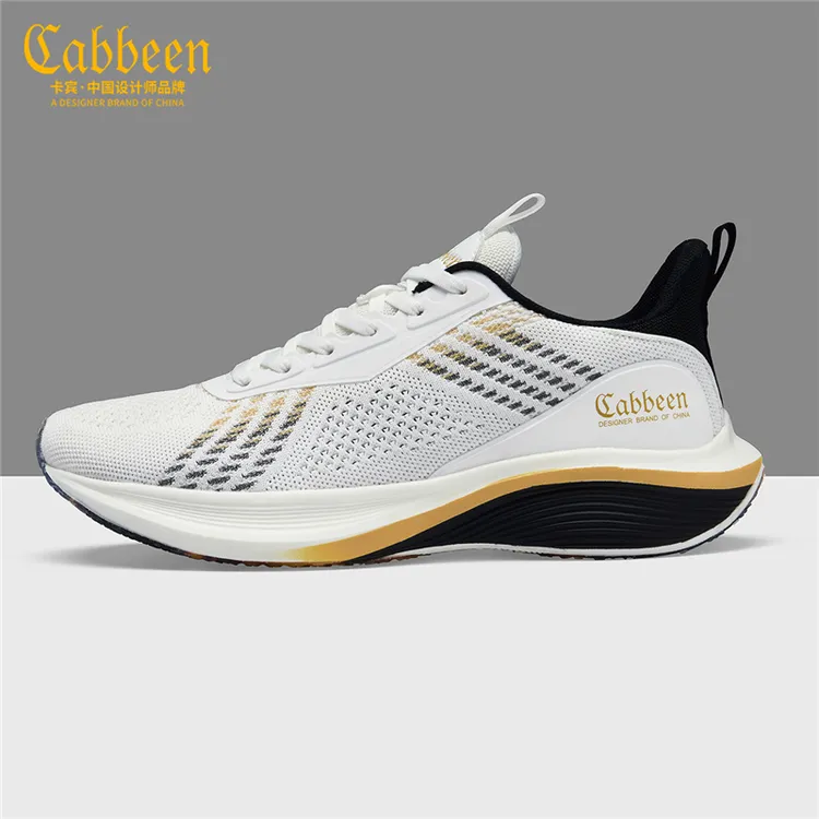 卡宾男鞋潮牌夏季2024新款透气网面鞋男士休闲鞋小白鞋男款运动鞋