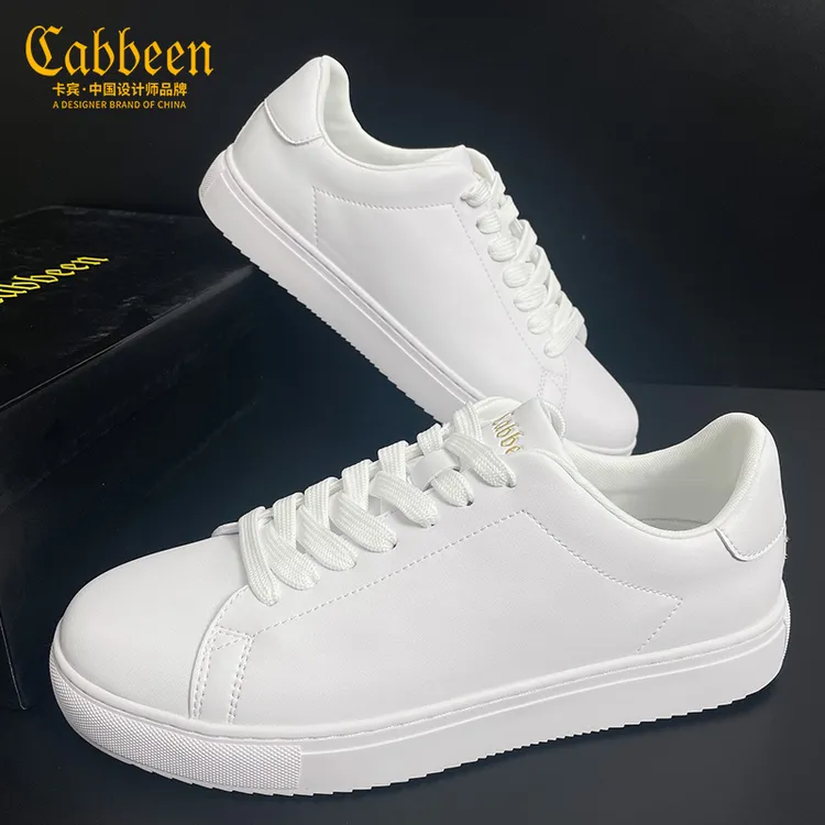卡宾小白鞋男鞋秋季款2024新款百搭白色鞋子潮牌休闲鞋男士板鞋男
