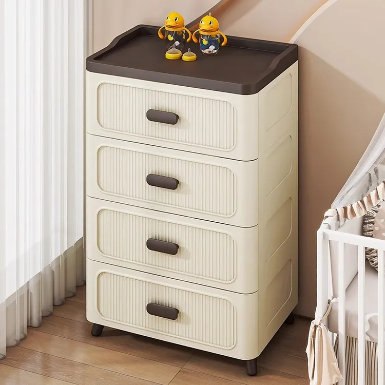 储物柜塑料家用储物卧室抽屉式多层收纳柜客厅五斗柜斗柜收纳柜