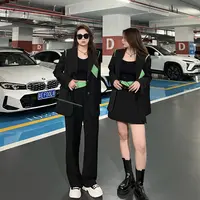 HC492微胖定制~【炸街指南】设计感百搭显瘦宽松裤子半裙