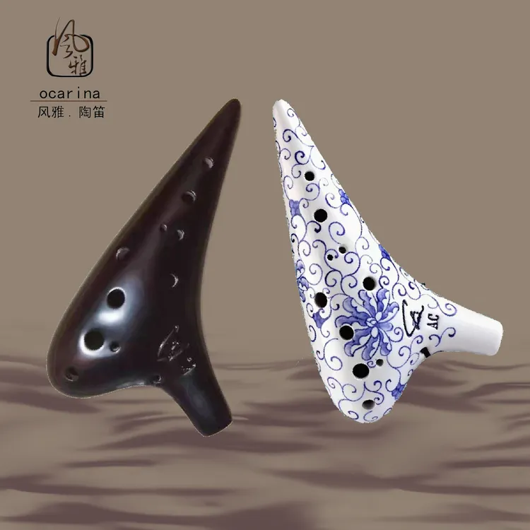 武老师甄选12AC12孔中音C调初学演奏零基础入门陶笛工艺品