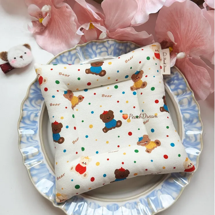【仙桃梦境】小鱼和炸炸の手作小熊杯垫
