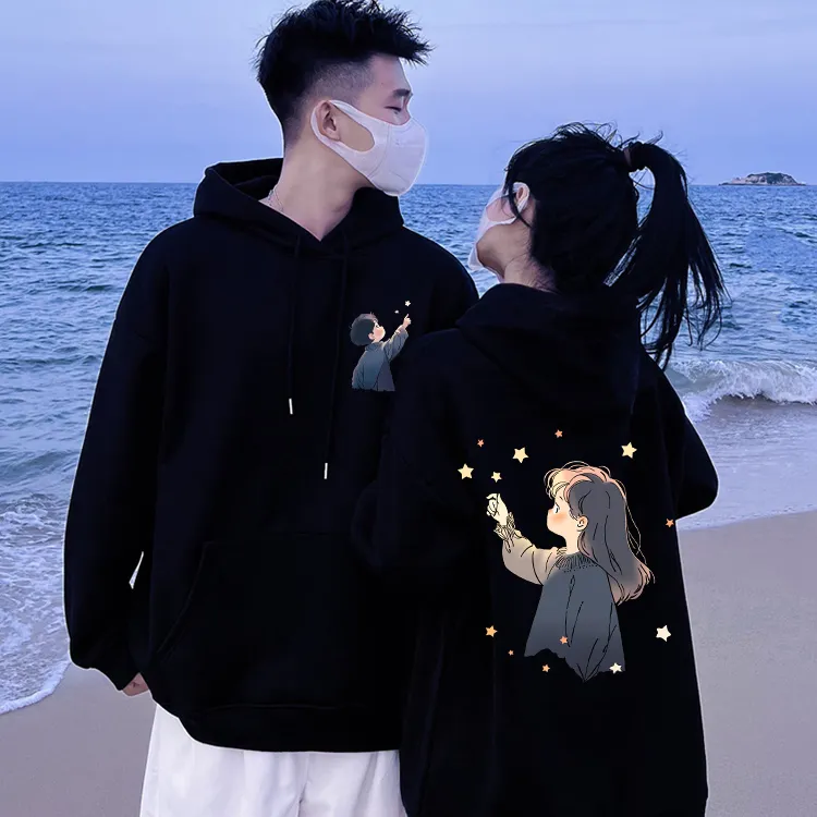 特别的港式潮牌情侣连帽卫衣春秋2024新款300斤disoo高级感上衣潮