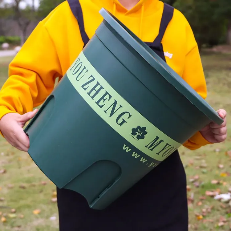 新款加厚树脂二代控根透气加仑盆阳台果树月季绿萝特大号花盆清仓