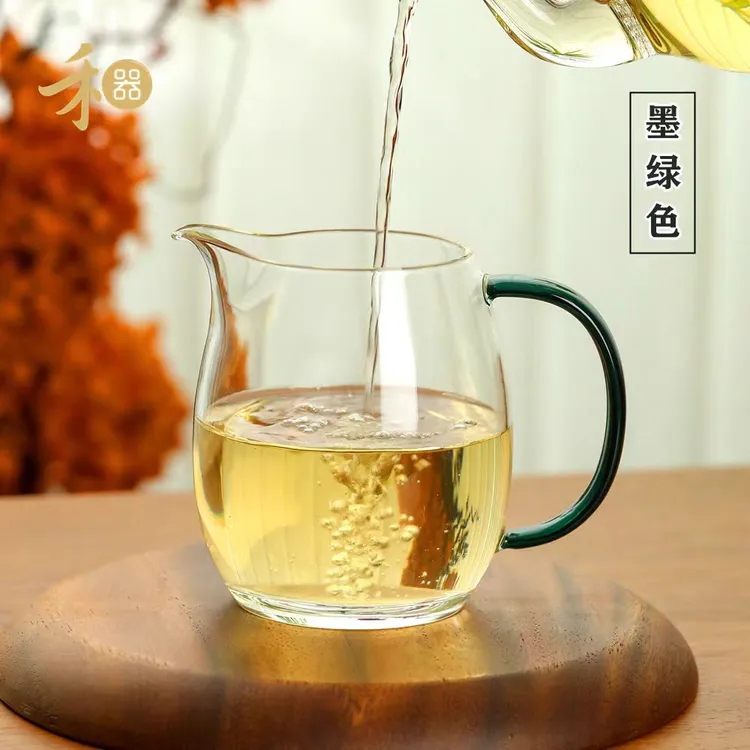 禾器公道杯玻璃高档大号加厚澄然高硼硅泡茶杯过滤分茶器功夫茶具