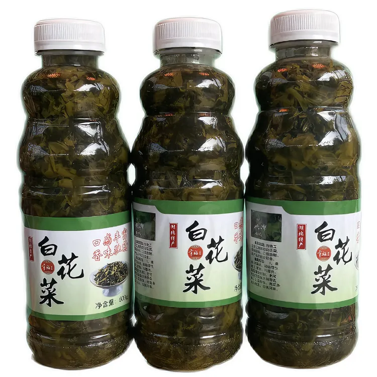 【纯手工】安陆特产白花菜传统工艺（每瓶500g，每件3瓶含小香油1瓶）
