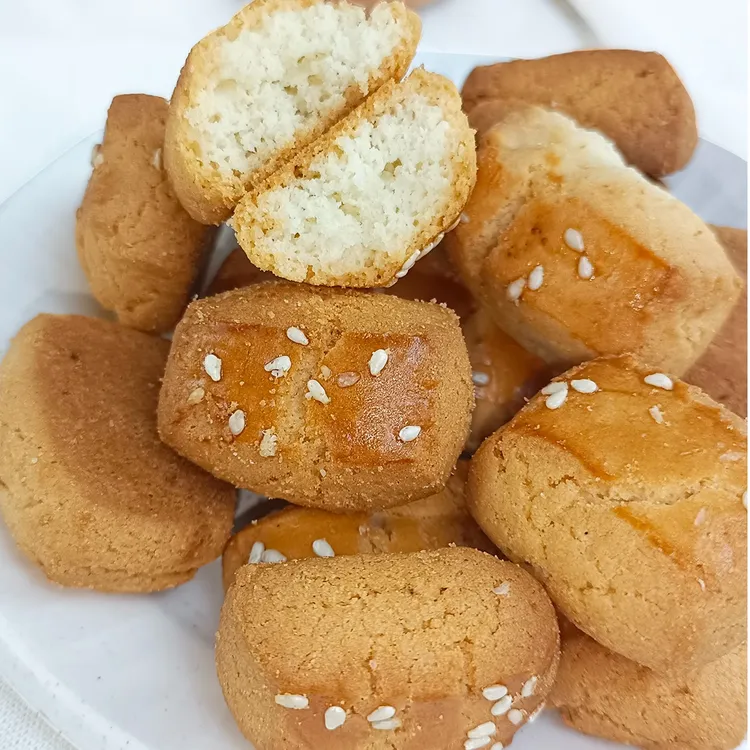 立杰东北老式炉果一口酥卢果好吃饼干正宗传统糕点特色怀旧小点心