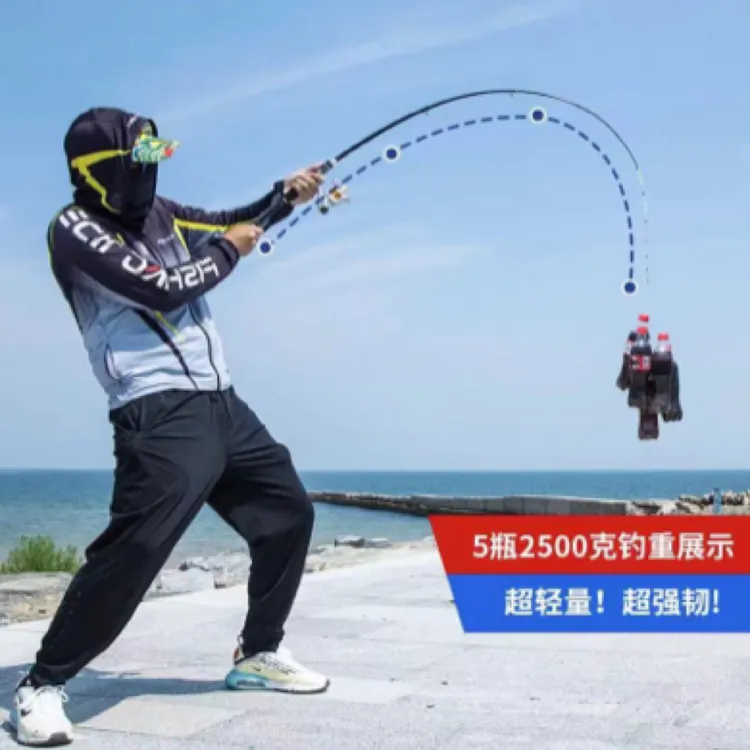 新款软尾岸筏竿钓竿钓鲫鱼鲤鱼黄辣丁远投竿