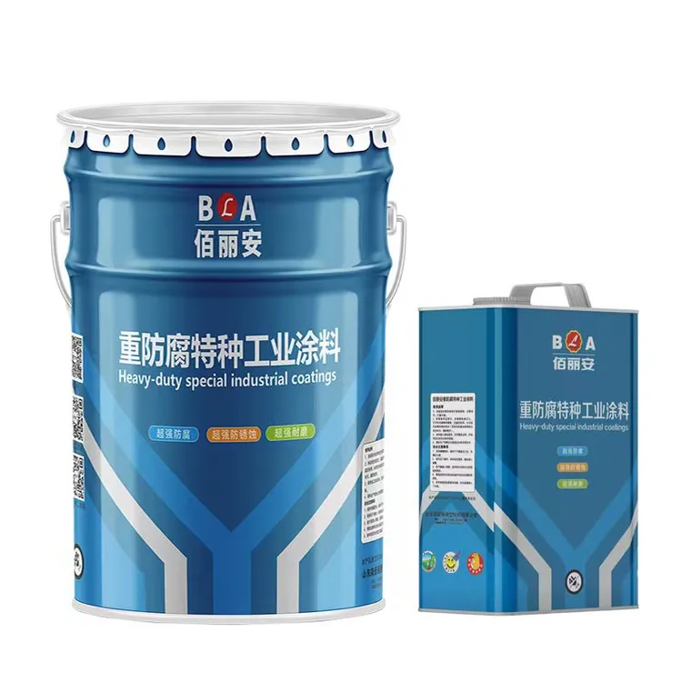 自清洁耐腐蚀成品防腐漆氟硅树脂清漆室外耐候防腐材料耐酸碱腐蚀