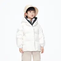 littlemoco童装冬新款男女童防泼水加厚连帽羽绒服#KBC4EIN030