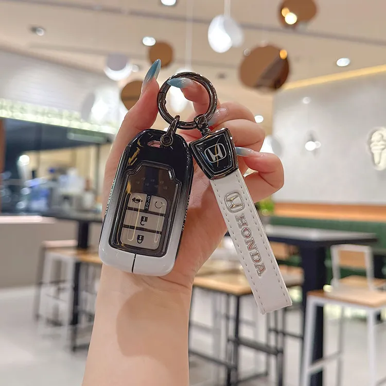 【本田新款】雅阁思域CRV皓影XRV型格缤智凌派飞度URV金属壳钥匙套
