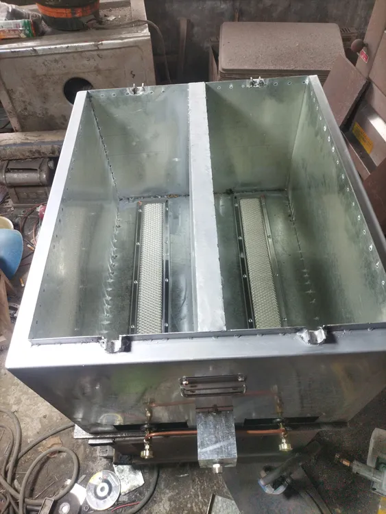 燃气双板炉子，也可以做天然气，碳气两用