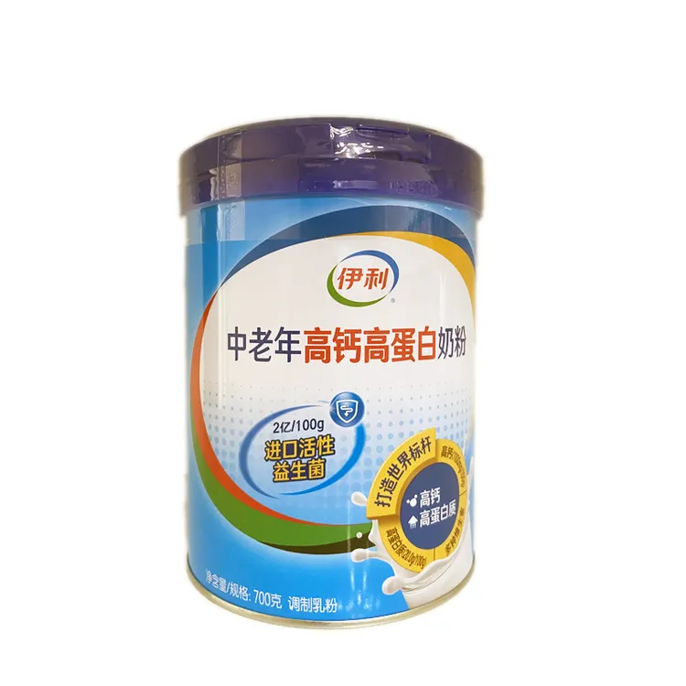 大日期中老年高钙高蛋白700g奶粉罐装送父母健康含量营养