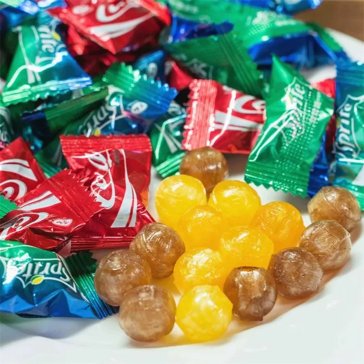【个位数到手50颗】可乐味糖雪碧味汽水味硬糖混装休闲零食年货喜糖