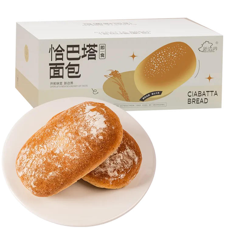 新边界恰巴塔无油无蔗糖面包1000g饱腹抗饿好吃零食