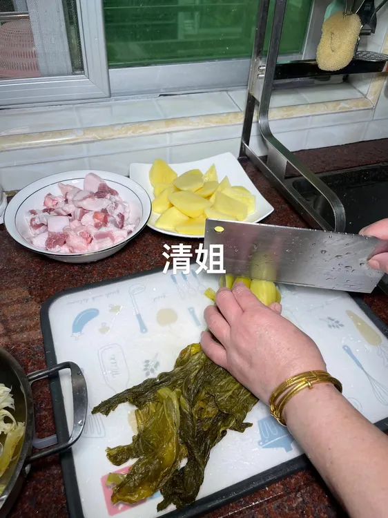 清姐同款南姜酸菜包500克装
