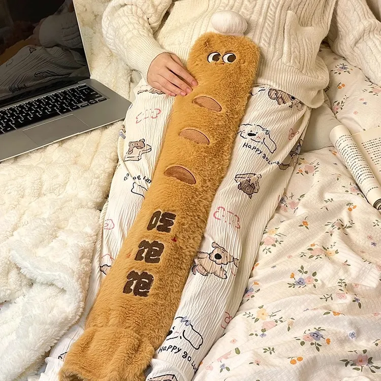 被窝专用长条热水袋注水灌水学生宿舍床上冬天暖床神器加长暖水袋