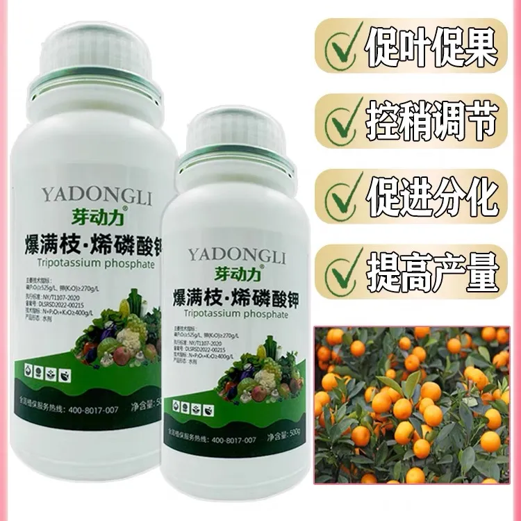 爆满枝烯磷酸钾膨果上色促花芽分化防畸形控梢控旺增产防病通用型