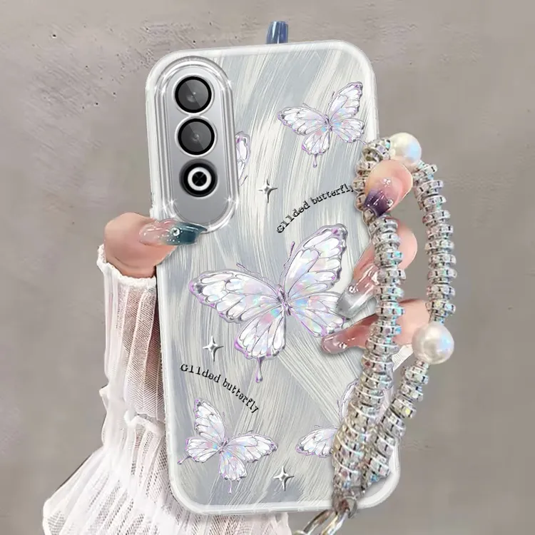 自带镜头膜OPPOK12Plus手机壳全包防摔PKS110软壳羽纱k12Plus蝴蝶