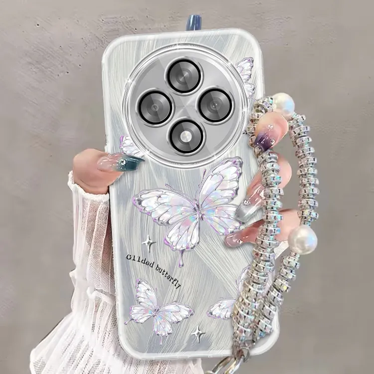 自带镜头膜OPPOA3Pro手机壳5G全包PJY110软壳羽纱蝴蝶a3pro保护套