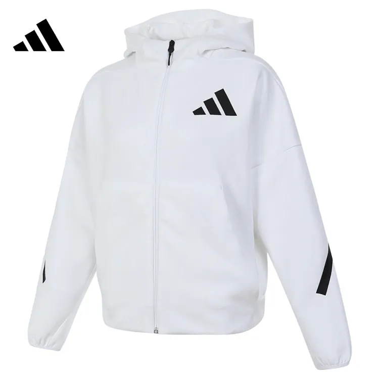 Adidas阿迪达斯女Z.N.E运动休闲时尚舒适百搭连帽夹克外套JE7849