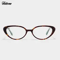 Fakeme（达人专属）新品板材猫眼光学镜架女ins素颜镜小野猫Tenney