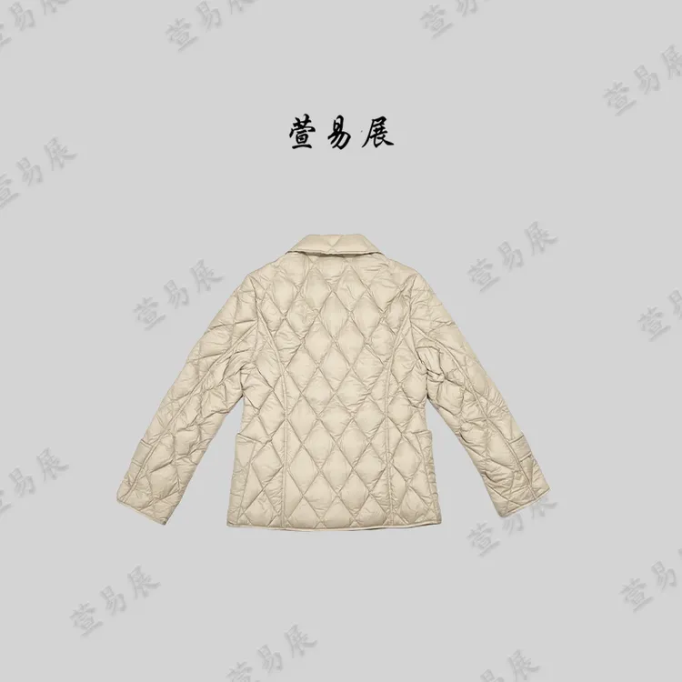 萱易展-90白鹅绒服轻奢气质经典复古高贵羽绒外套YN-102602