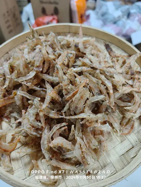 )闽南特产淡干手剥新鲜虾仁鲜甜
