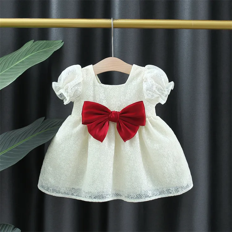 女童夏装连衣裙2025新款洋气童装女孩儿童公主裙周岁宝宝礼服夏季