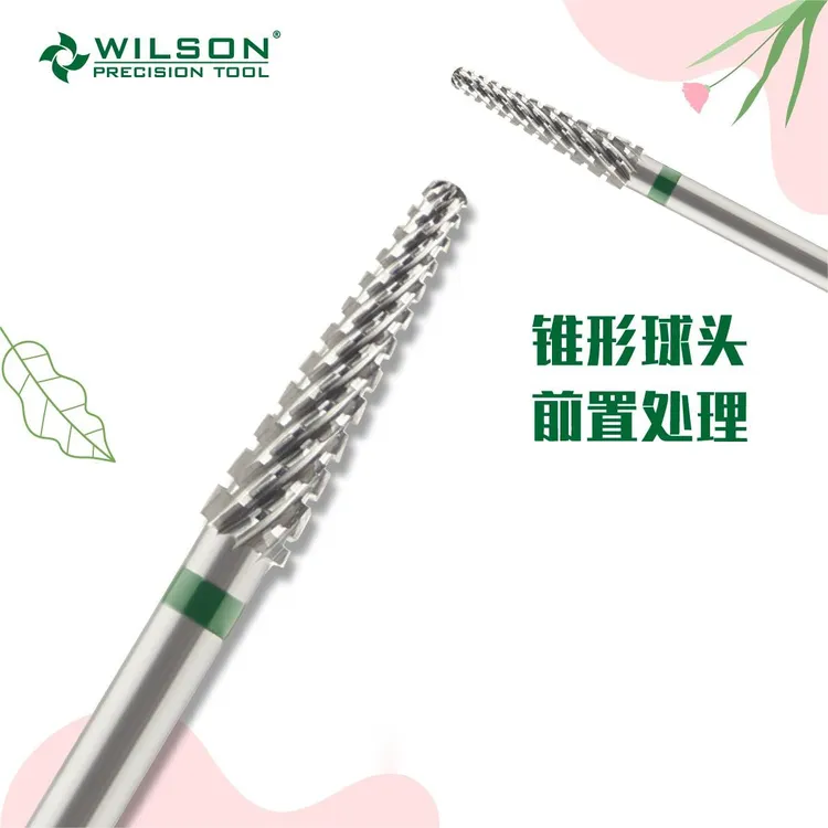 惠而顺顺锥球头磨台阶两侧硬茧打磨头前置打磨头美甲店专用