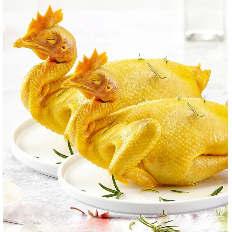 农家古法制五指毛桃盐焗鸡 现杀现做 熟食 手撕真空包装 即食